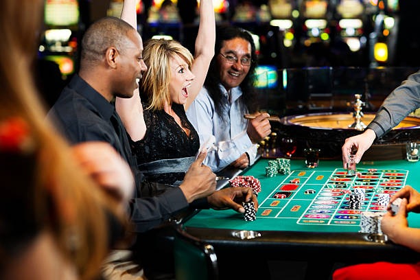 Live dealer studio at barudak4d showing multiple cameras, real cards, and dealer conducting a game